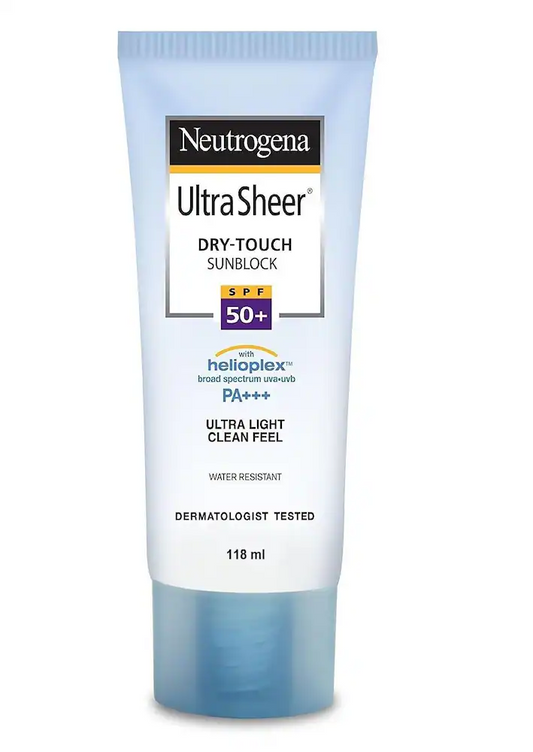 Neutrogena® Ultra Sheer Dry Touch Sunblock SPF 50+ PA++++