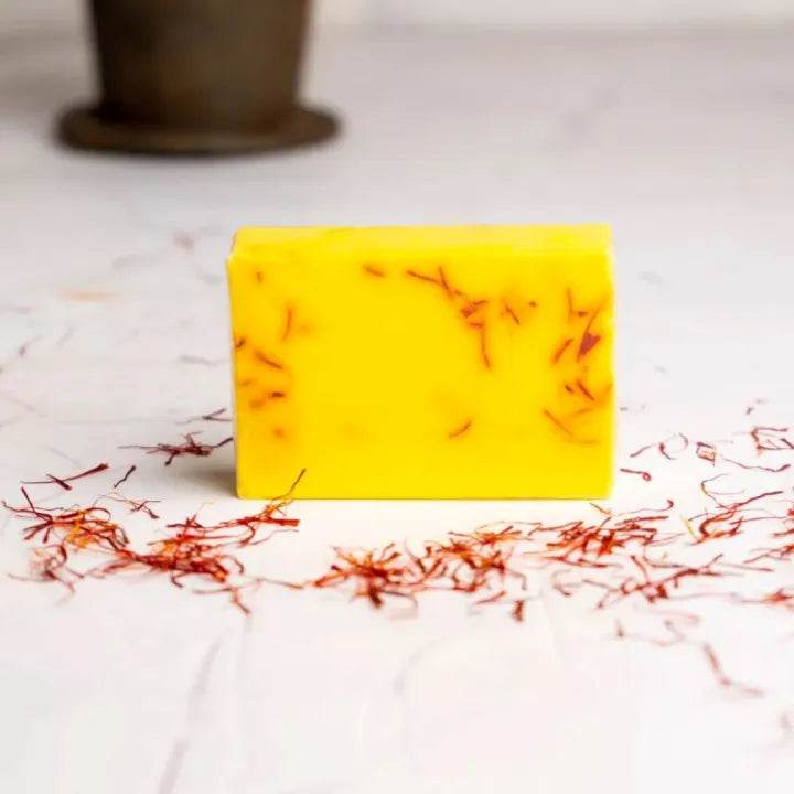 Premium Saffron Whitening Goat Milk Soap - OthoiMart