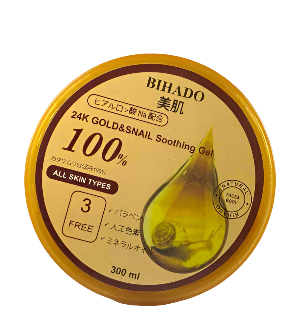 24K Gold And Snail Soothing Gel Bihado