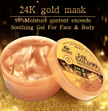 24K Gold & Snail Soothing Gel - 300ml - OthoiMart