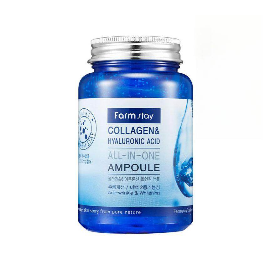 Farm Stay Collagen Hyaluronic Acid All In One Ampoule 250ml - OthoiMart
