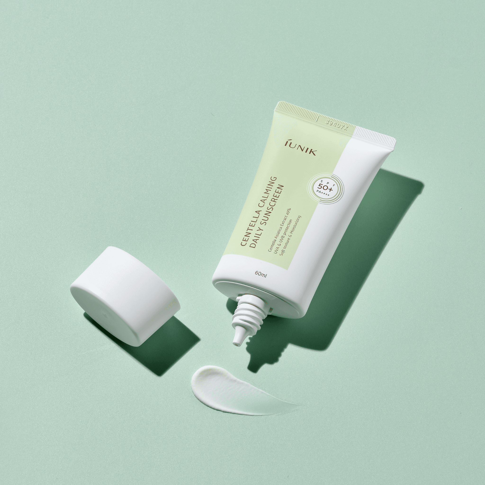 IUNIK Centella Calming Daily Sunscreen SPF50+ PA++++ (60ml) - OthoiMart