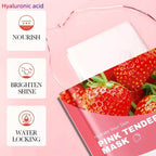 FAYANKOU Strawberry Hydrating Pink Tender Facial Mask - OthoiMart