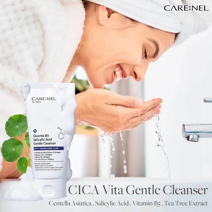 CARE:NEL Cicavita B5 Salicylic Acid Gentle Cleanser-150ml - OthoiMart