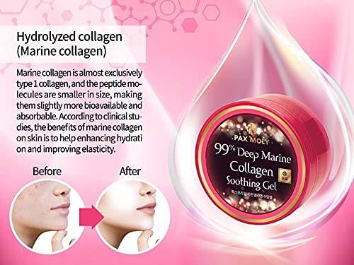 PAX MOLY 99% Deep Marine Collagen Soothing Gel - 300ml - OthoiMart