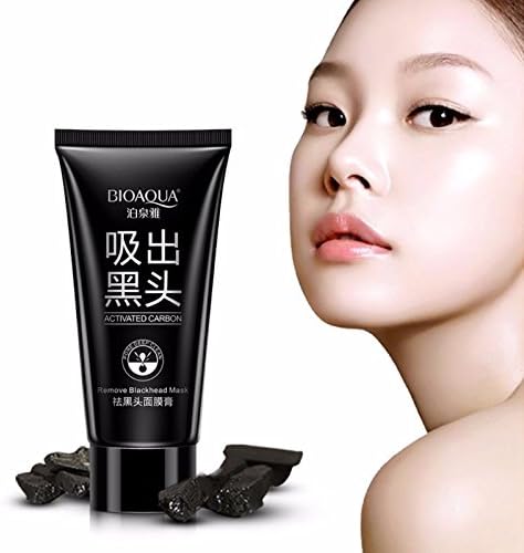 (BQY0610) Black Suction Activated Carbon Remove Blackhead Mask