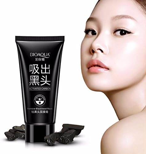 (BQY0610) Black Suction Activated Carbon Remove Blackhead Mask - OthoiMart