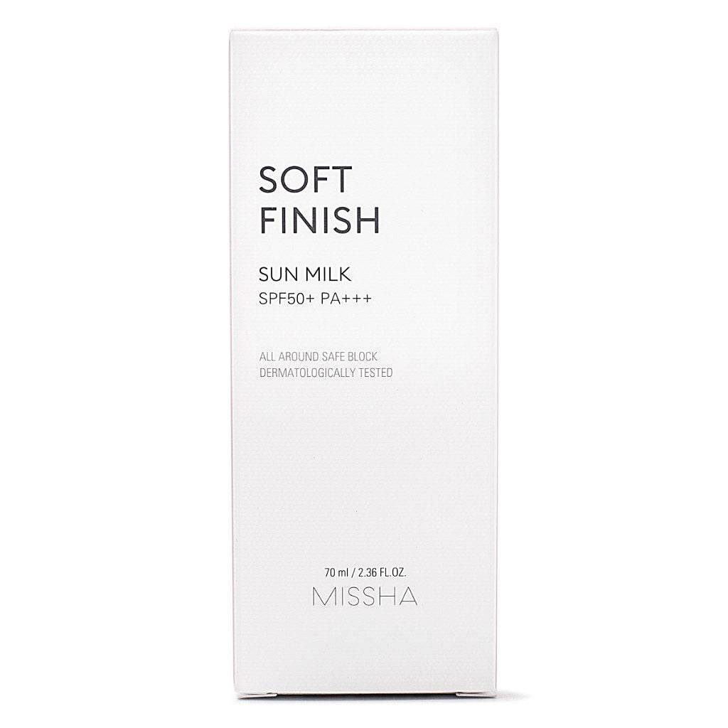 MISSHA Soft Finish Sun Milk Sun Block SPF50+ PA+++-70ml - OthoiMart