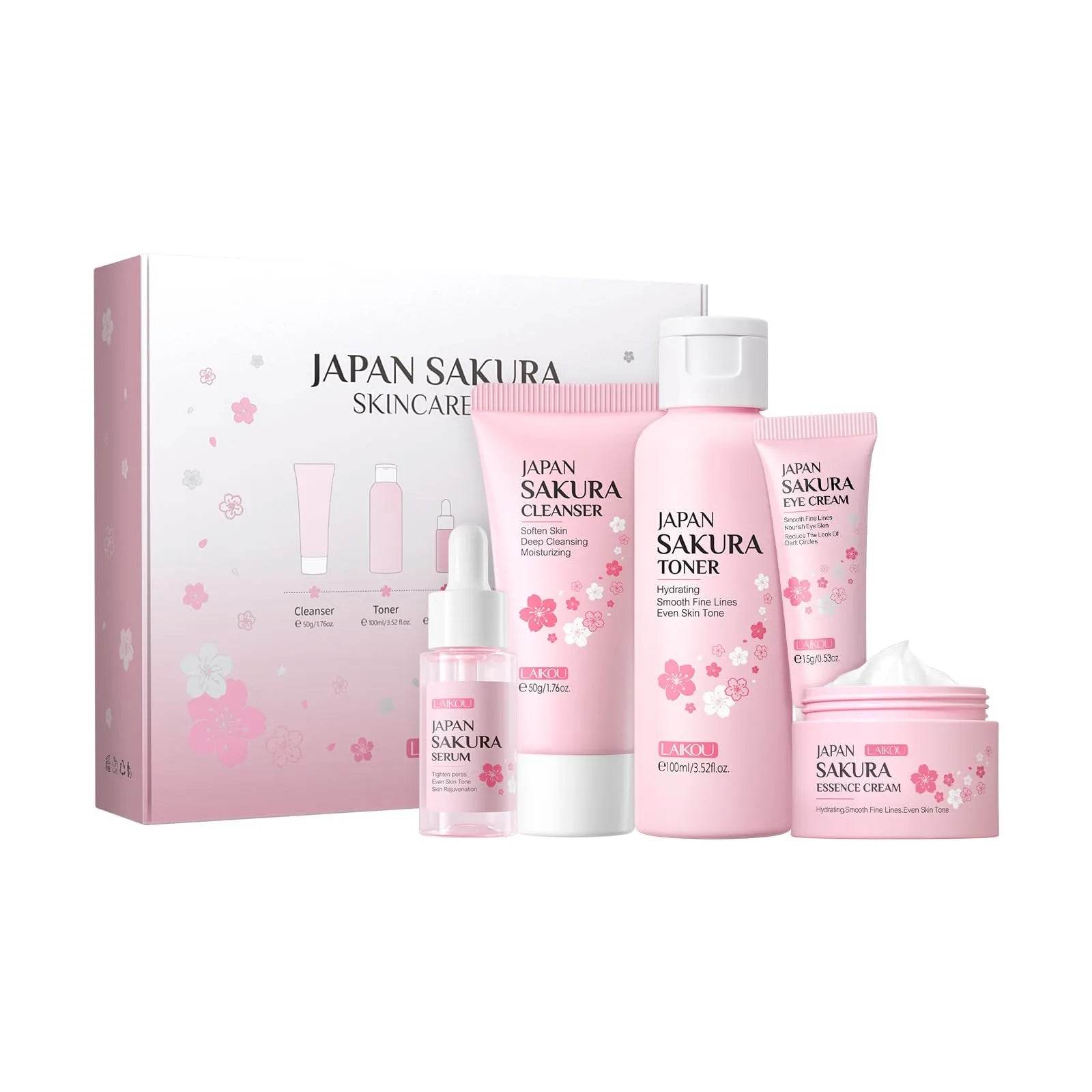Japan Sakura Skin Care Set - OthoiMart