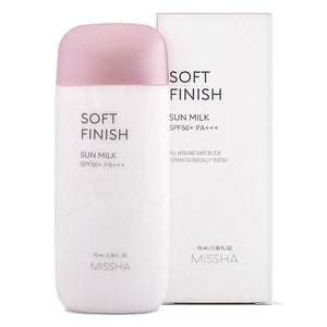 MISSHA Soft Finish Sun Milk Sun Block SPF50+ PA+++-70ml - OthoiMart