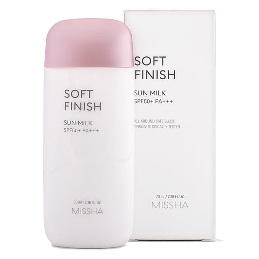 MISSHA Soft Finish Sun Milk Sun Block SPF50+ PA+++-70ml