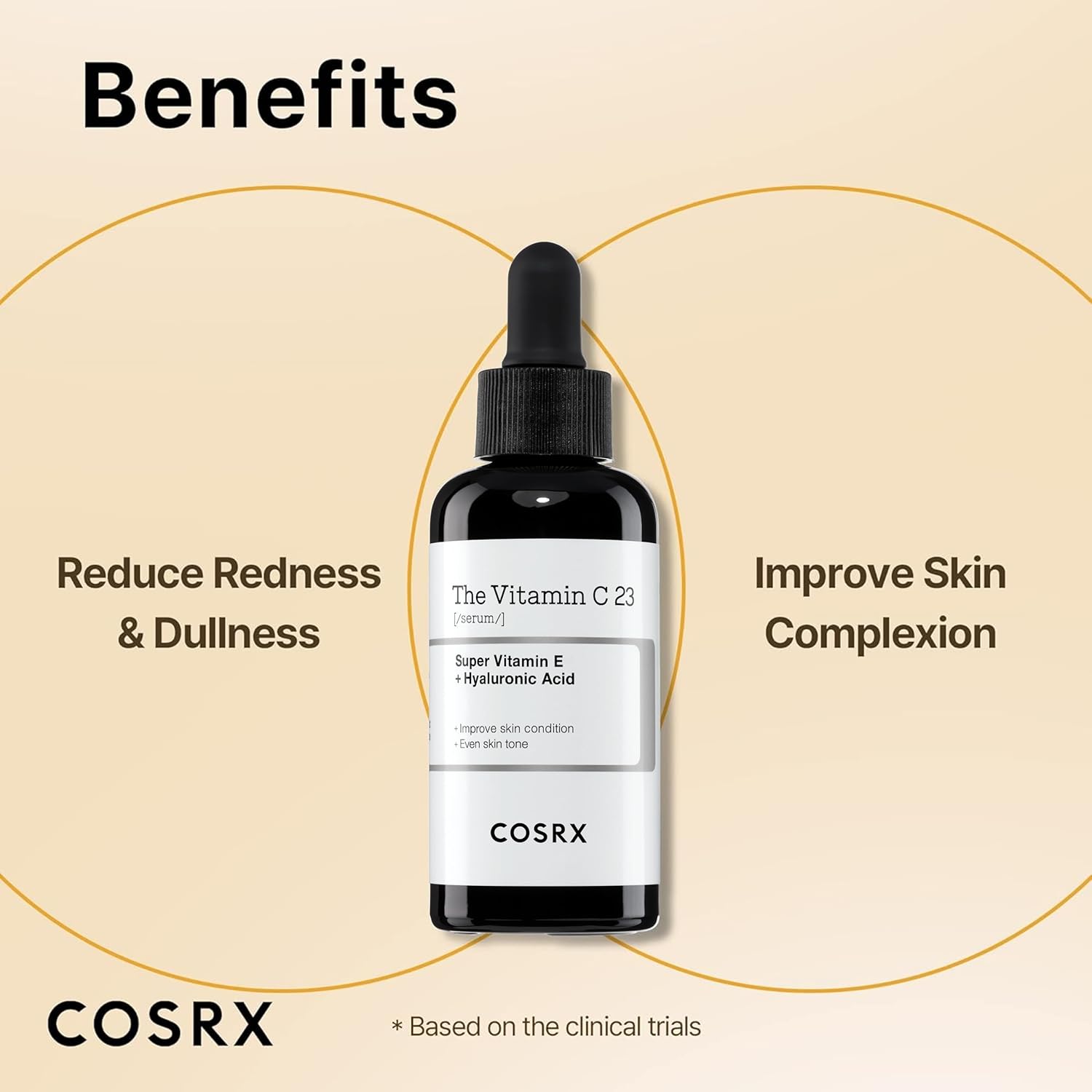 COSRX The Vitamin C 23 Serum with Super Vitamin E + Hyaluronic Acid