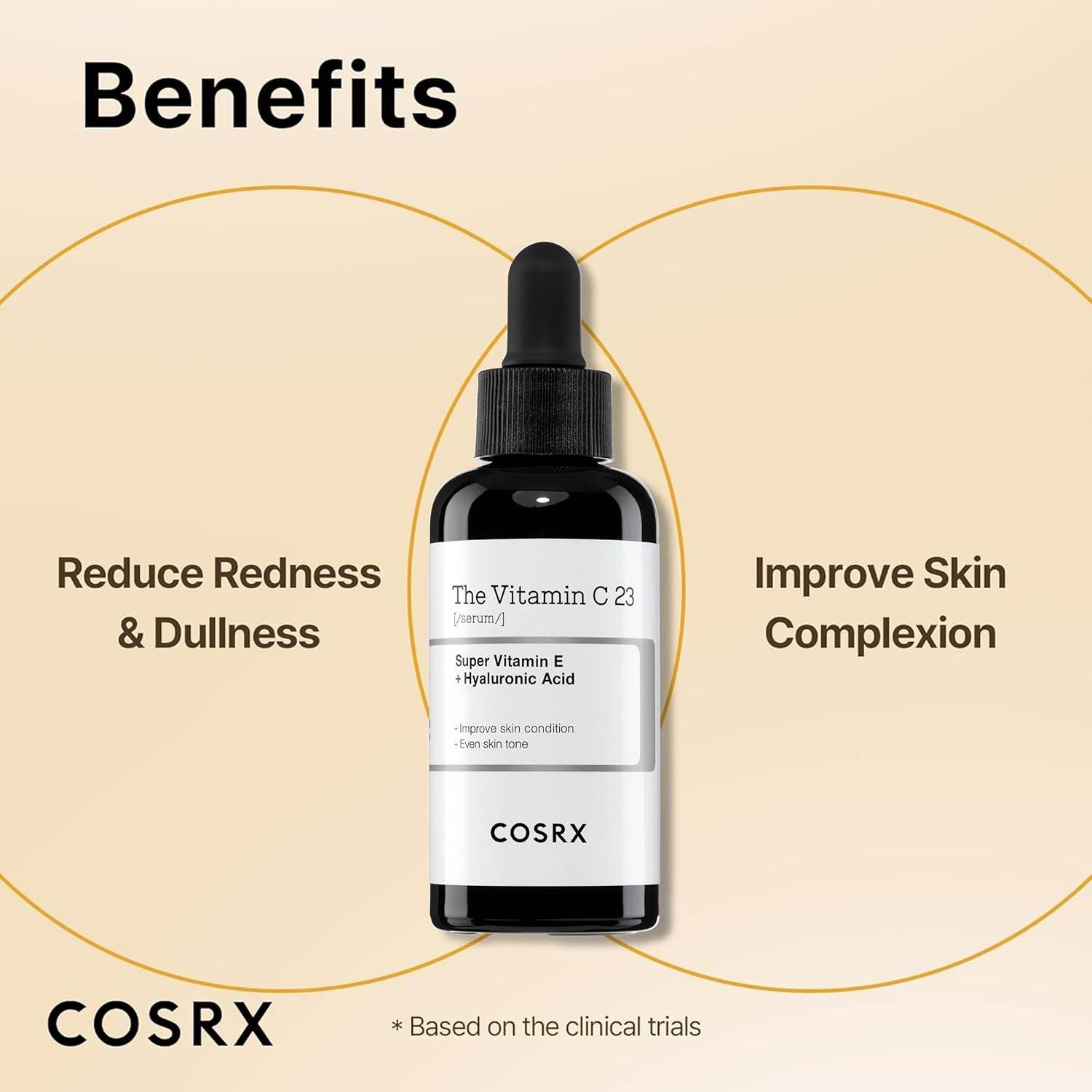 COSRX The Vitamin C 23 Serum with Super Vitamin E + Hyaluronic Acid - OthoiMart