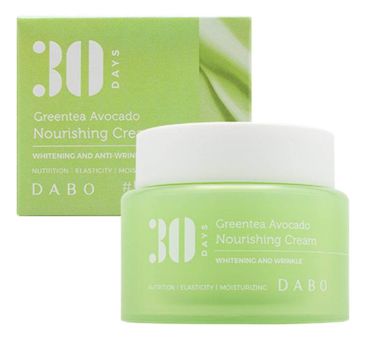 Dabo 30 Days Greentea Avocado Nourishing Cream 100ml - OthoiMart
