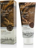 3W CLINIC Brown Rice Cleansing Foam 100ml - OthoiMart