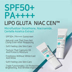 APLB Glutathione Niacinamide Sunscreen SPF50+ PA++++ – 40ml