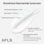 APLB Glutathione Niacinamide Sunscreen SPF50+ PA++++ – 40ml