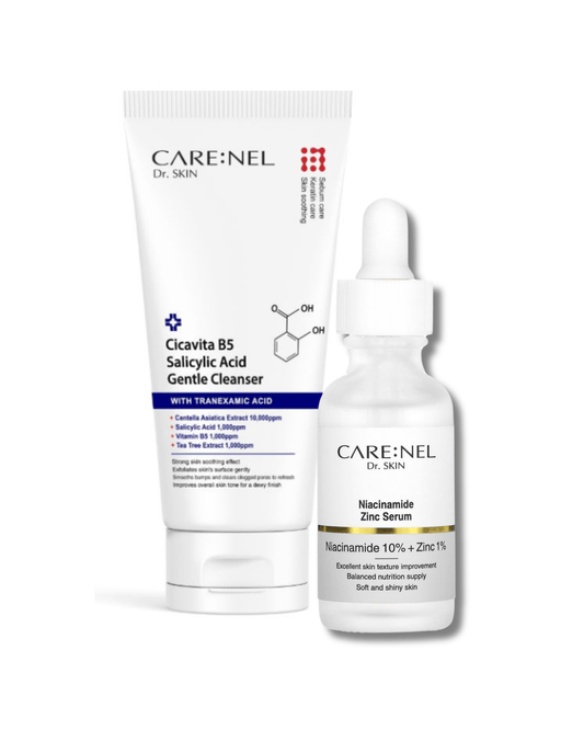 COMBO - Cicavita B5 Salicylic Acid Gentle Cleanser & Niacinamide Zinc Serum