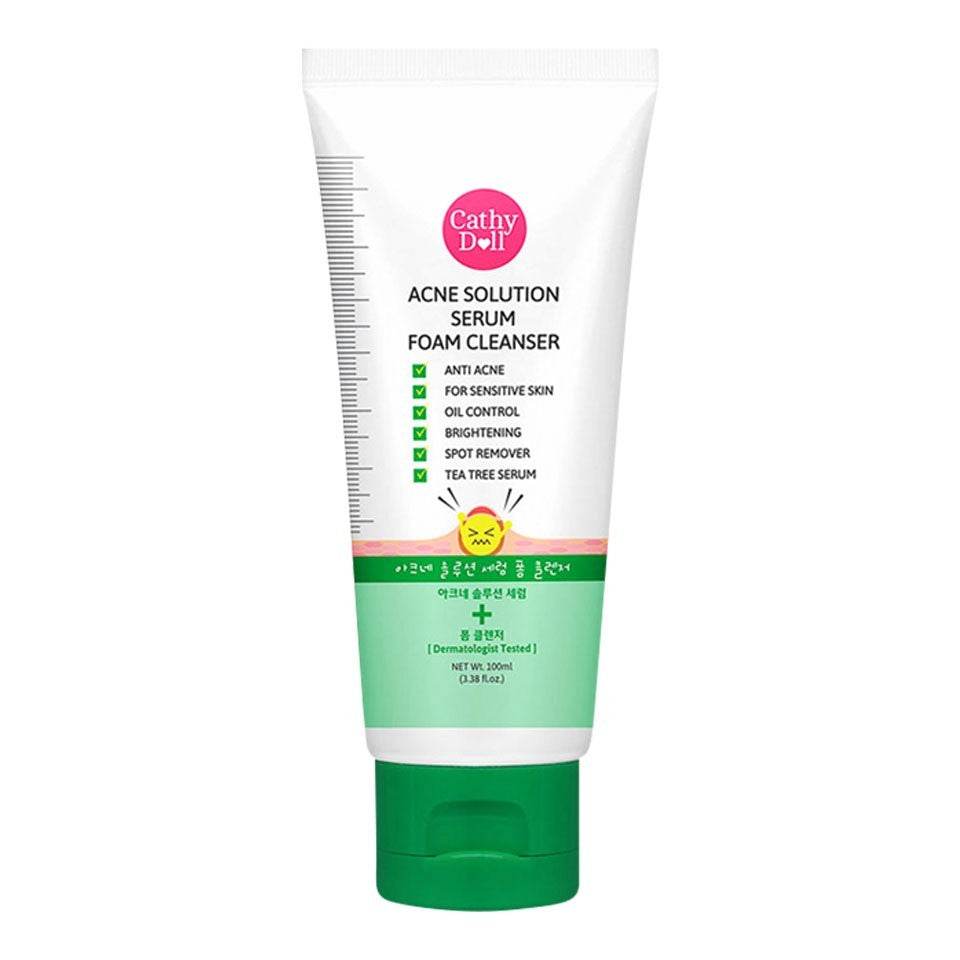 Cathy Doll Acne Solution Serum Foam Cleanser - OthoiMart