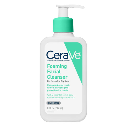 CeraVe Foaming Cleanser For Normal To Oily Skin - 236ml