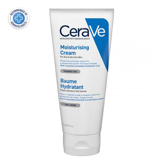 CeraVe Moisturizing Cream For Dry To Very Dry Skin - 177ml