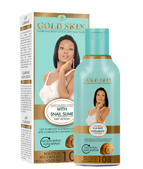 Gold Skin Fast Action Clarifying Body Lotion With Snail Slime 250ml 