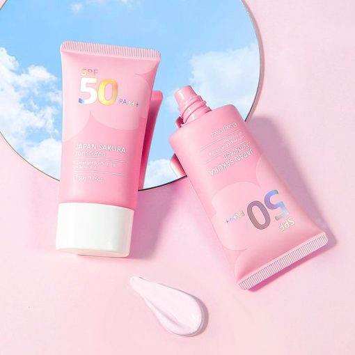 Laikou Japan Sakura Moisture Sunscreen SPF 50PA+++ - OthoiMart