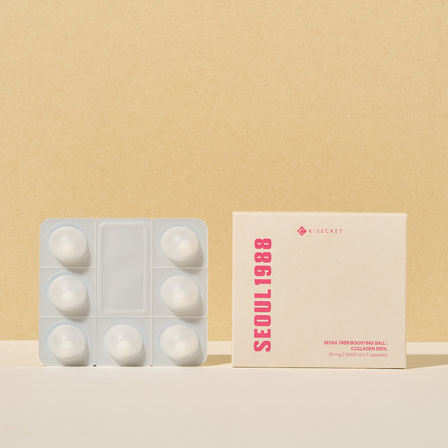 K-SECRET SEOUL 1988 Boosting Ball – 100% Collagen 35mg*7 | OthoiMart Beauty Shop