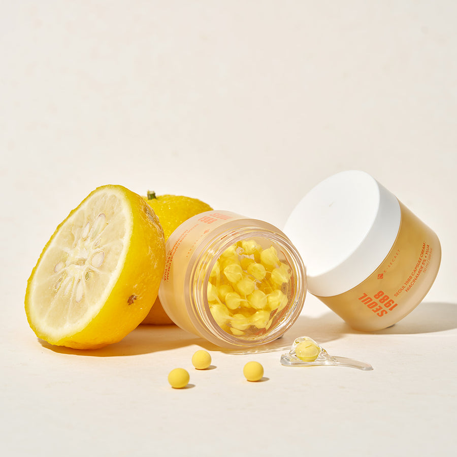 K-SECRET SEOUL 1988 Capsule Cream : Niacinamide 5% + Yuja 50ml  | OthoiMart Beauty Shop