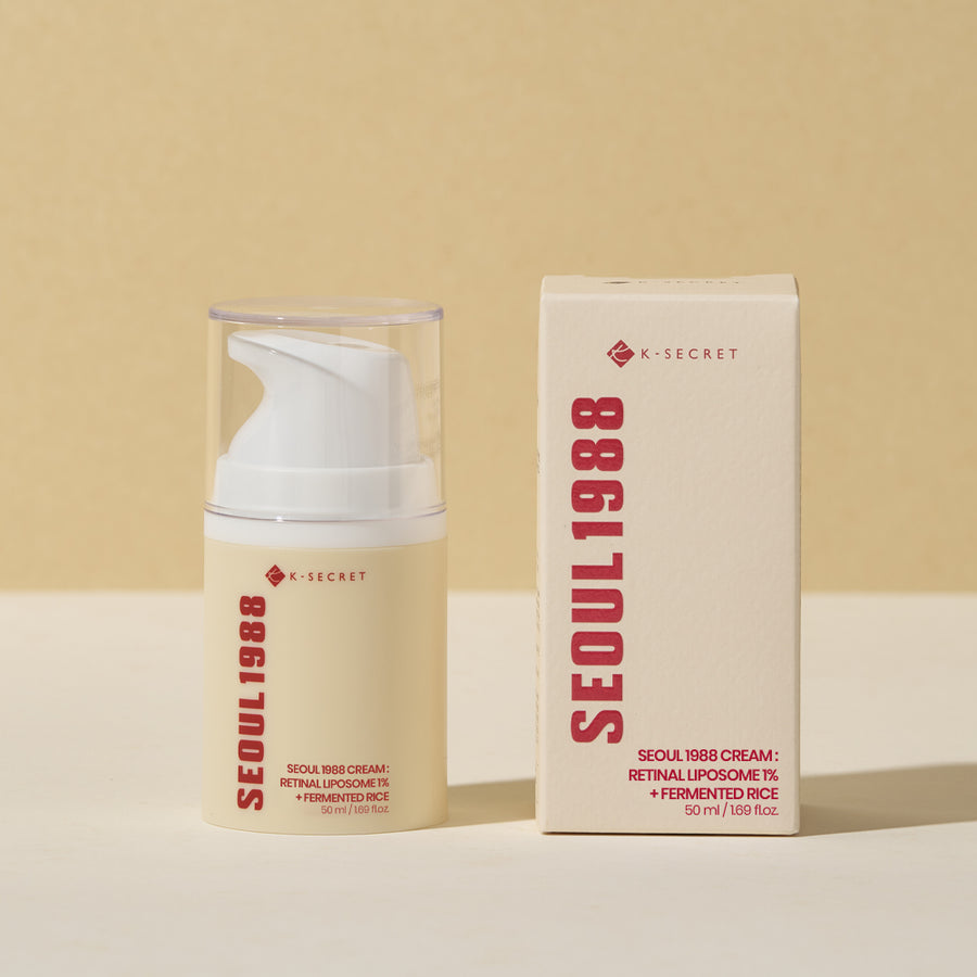 K-SECRET SEOUL 1988 Cream – Retinal Liposome 1% + Fermented Rice 50ml | OthoiMart Beauty Shop