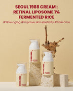K-SECRET SEOUL 1988 Cream – Retinal Liposome 1% + Fermented Rice 50ml | OthoiMart Beauty Shop