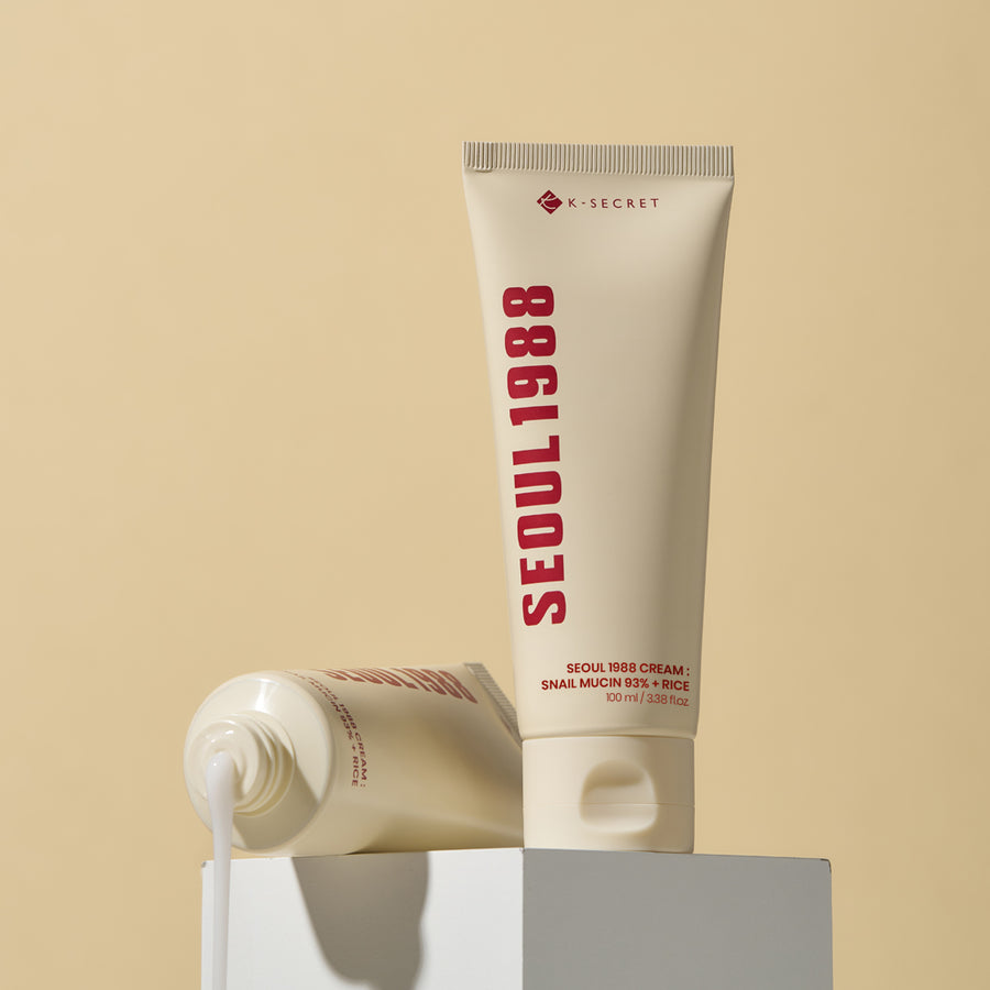 KSECRET SEOUL 1988 Cream Snail Mucin 93% + Rice 100ml | OthoiMart Beauty Shop