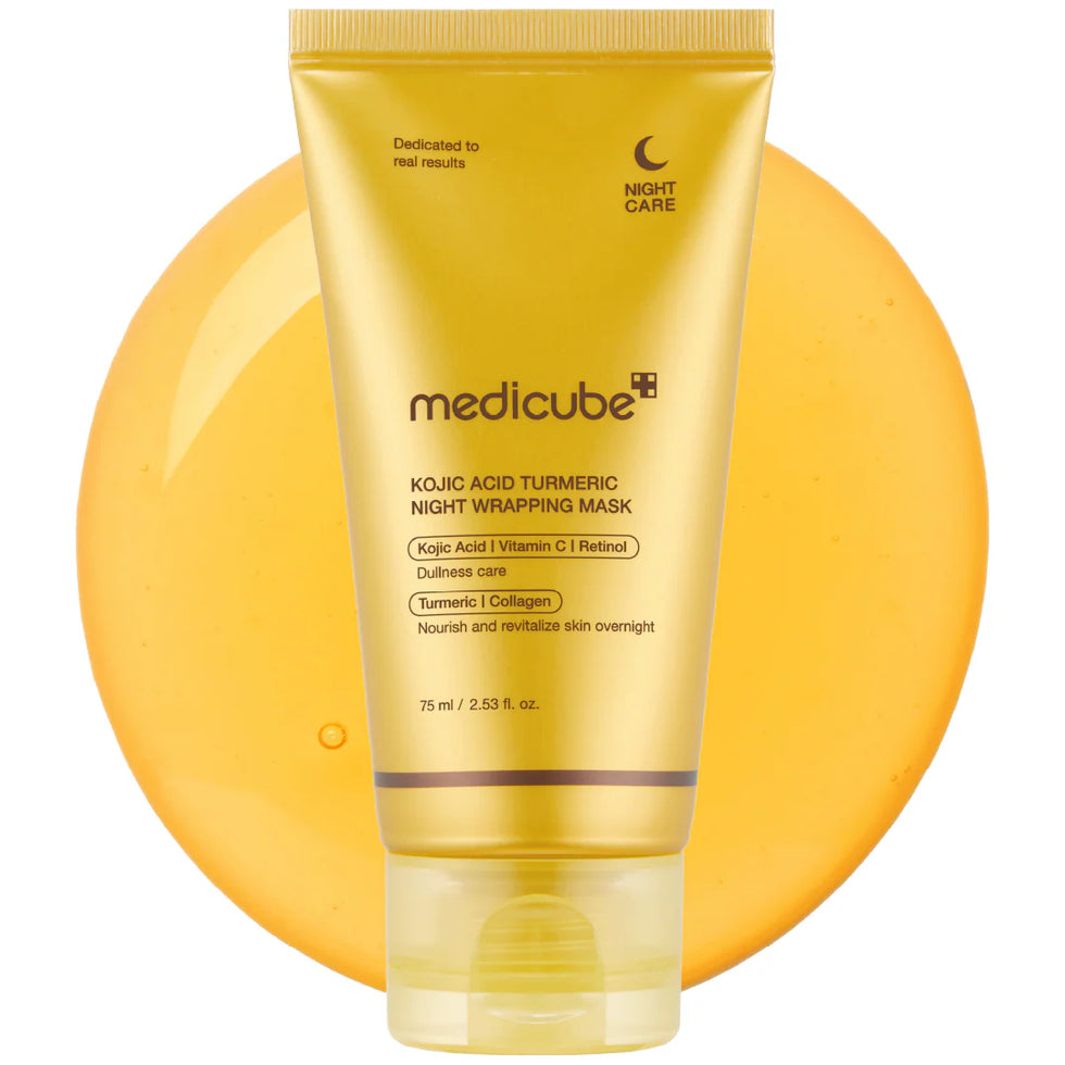 Medicube Kojic Acid Turmeric Night Wrapping Mask 75ml Korean_Skincare_OthoiMart_Beauty_Shop 0