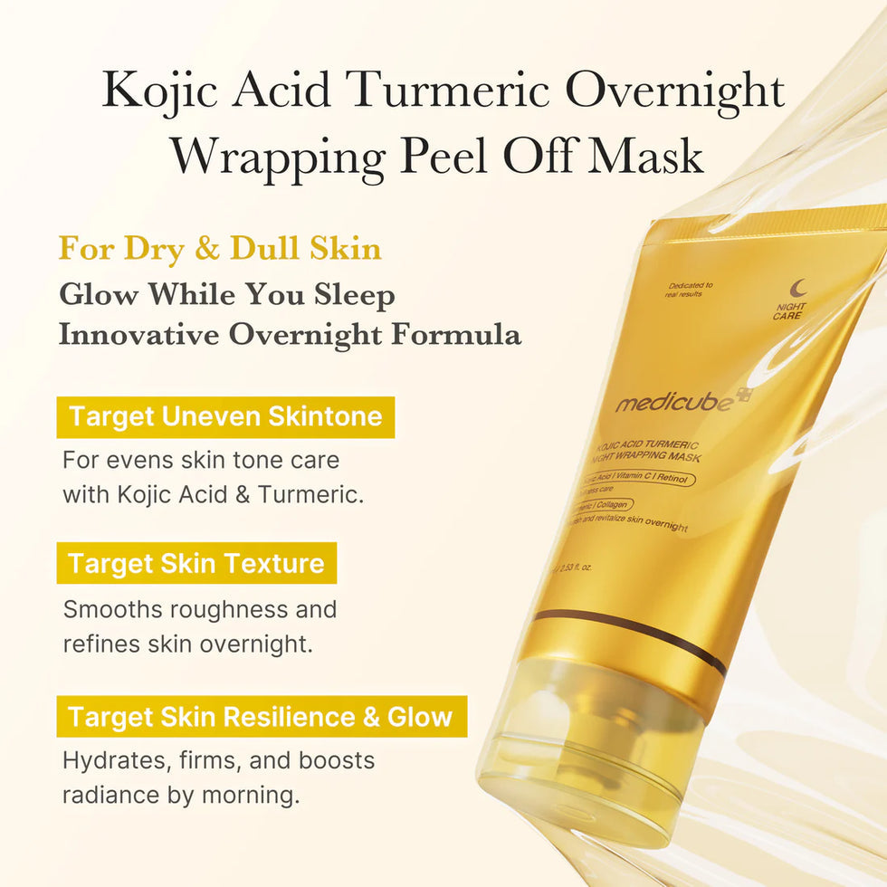 Medicube Kojic Acid Turmeric Night Wrapping Mask 75ml Korean_Skincare_OthoiMart_Beauty_Shop 03