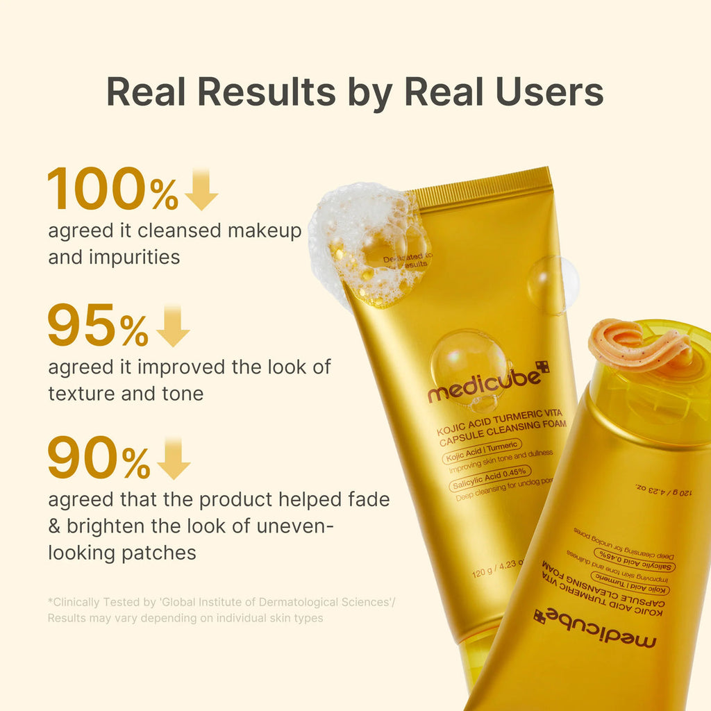 Medicube Kojic Acid Turmeric Vita Capsule Cleansing Foam 120g,Korean_Skincare_OthoiMart_Beauty_Shop 03