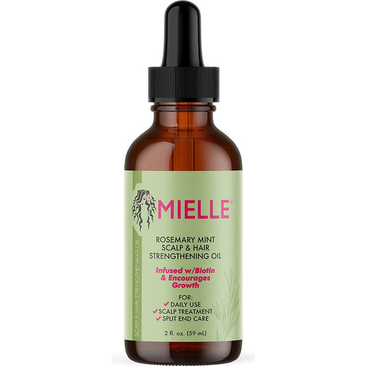 MIELLE Rosemary Mint Scalp & Hair Strengthening Oil