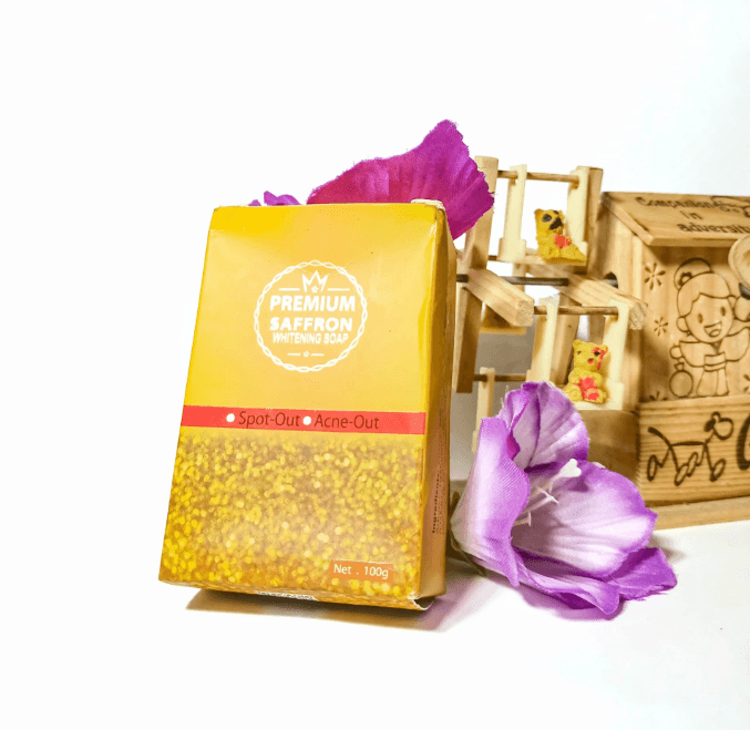 Premium Saffron Whitening Soap 100g - OthoiMart