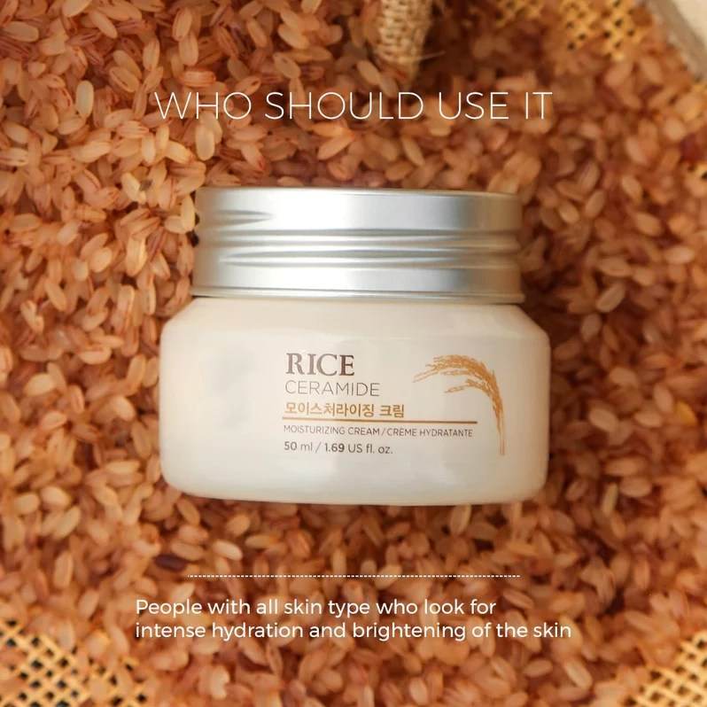 Rice & Ceramide Moisturizing Cream 50ml - OthoiMart