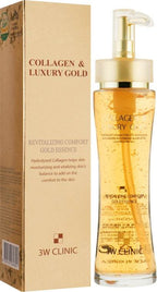 3W CLINIC Collagen & luxury Gold Revitalizing Comfort Gold Essence 150ml - OthoiMart