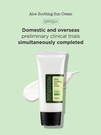 COSRX Aloe Soothing Sun Cream SPF50+/ PA+++ 50ml - OthoiMart