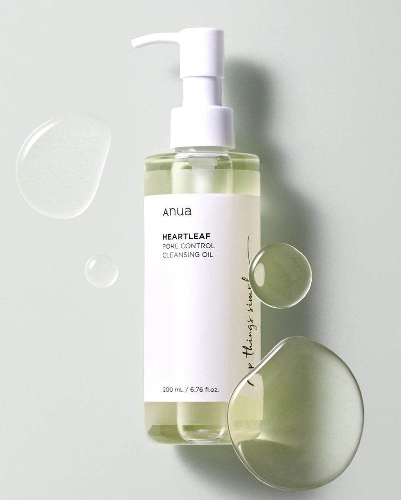 COMBO - Anua Heartleaf Double Cleanse Duo - Cleansing Oil & Cleansing Foam - OthoiMart