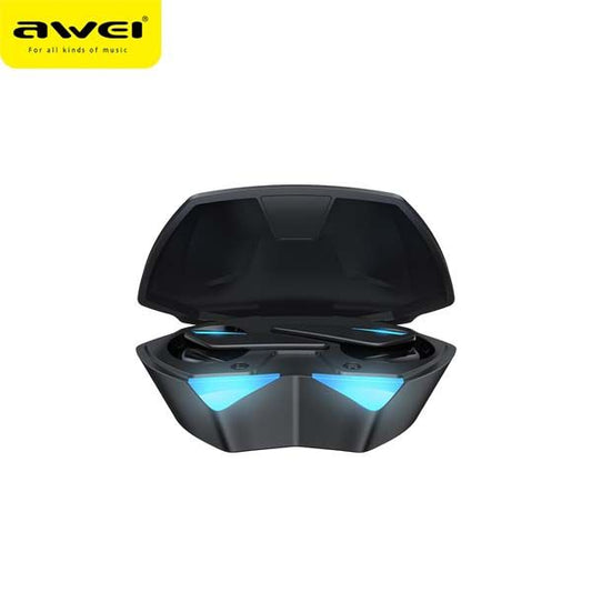 Awei T23 TWS Gaming Earbuds With Charging Case