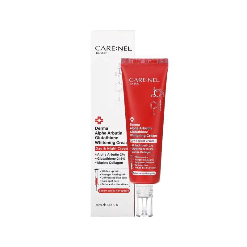 CARE:NEL Derma Alpha Arbutin Glutathione Whitening Cream - OthoiMart