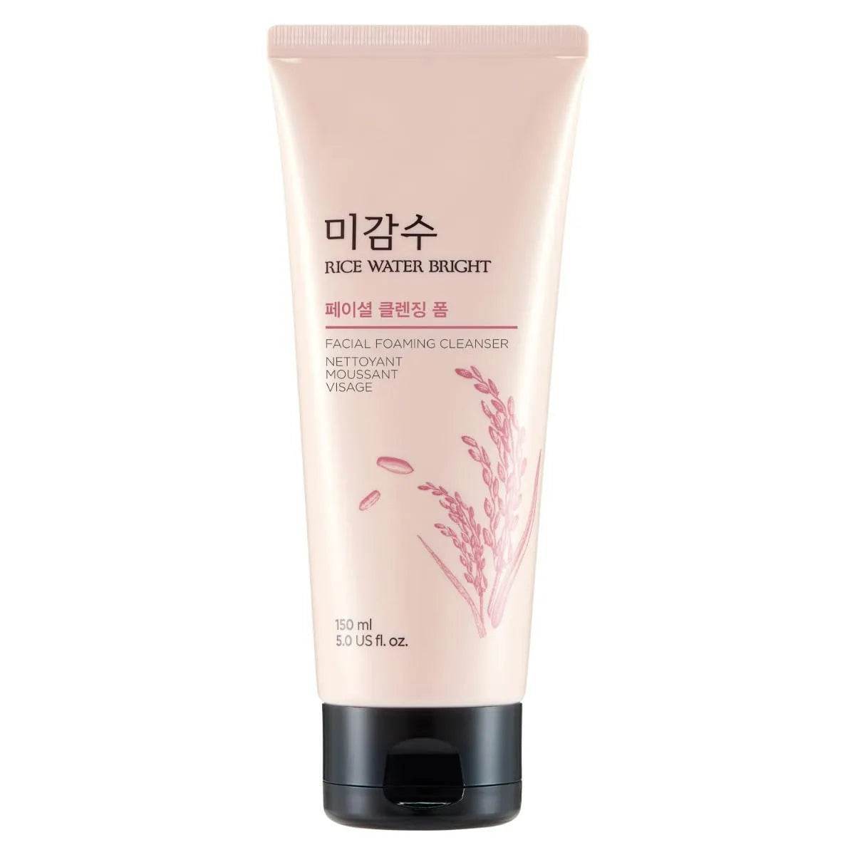 The Face Shop Rice Water Bright Foaming Cleanser - 150ml - OthoiMart