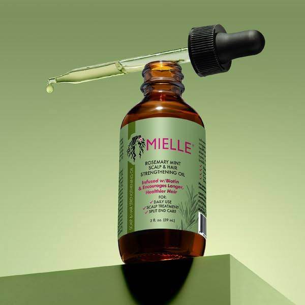MIELLE Rosemary Mint Scalp & Hair Strengthening Oil - OthoiMart