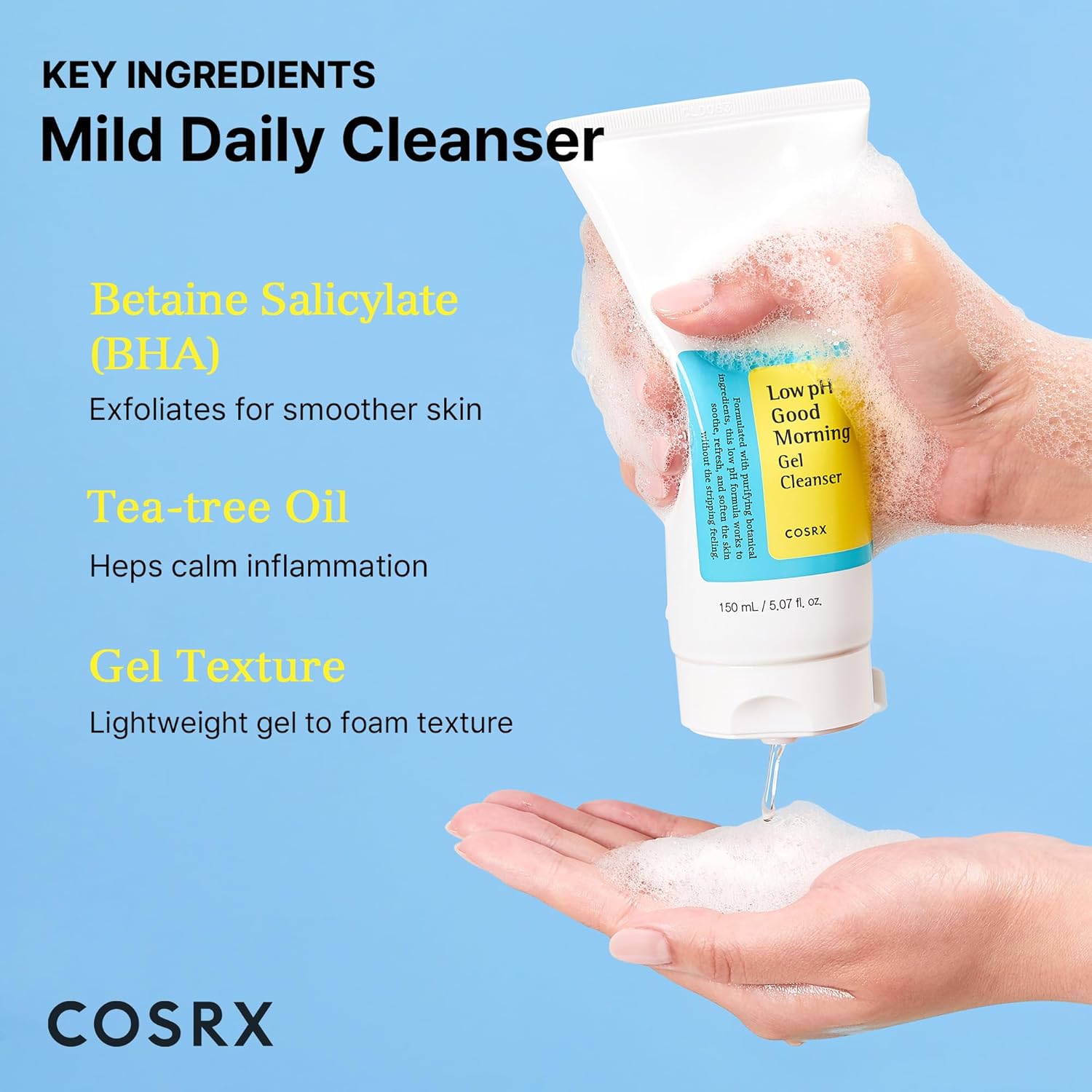 COSRX Low pH Good Morning Gel Cleanser 150 ml