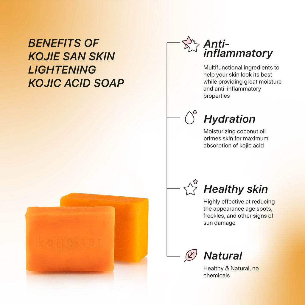 Kojie San Skin Lightening Kojic Acid Soap - OthoiMart