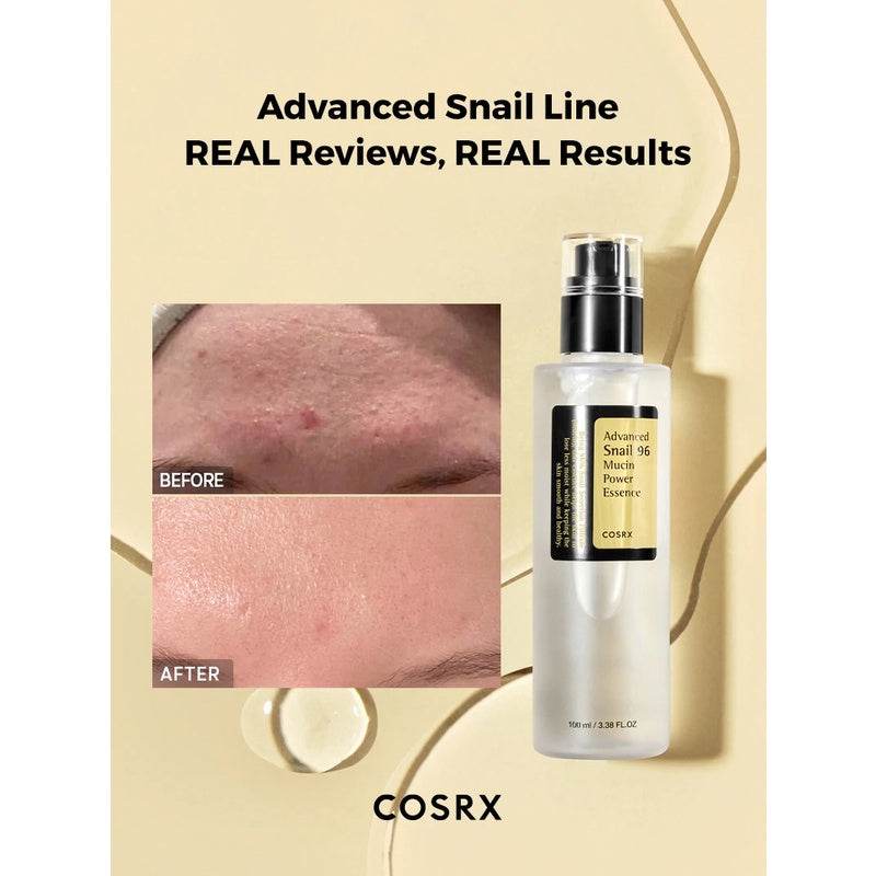 COMBO - COSRX Advanced Snail 92 All In One Cream 100ml & 96 Mucin Power Essence 100ml - OthoiMart