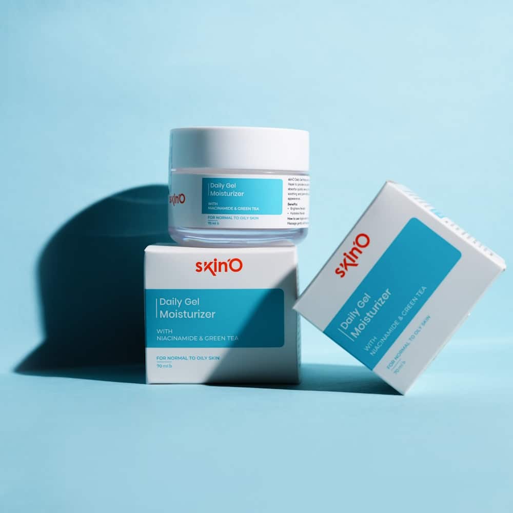 skinO Daily Gel Moisturizer with Niacinamide & Green Tea | 70ml