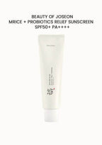 [BEAUTY OF JOSEON] Relief Sun: Rice + Probiotics SPF 50+ PA++++ 50ml - OthoiMart